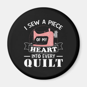 Funny Quilting Quilters Gifts Magnet