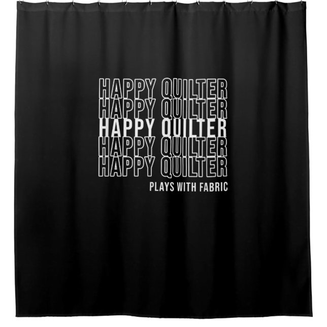 Funny Quilting Quote Quilters Plays With Fabric (Front)
