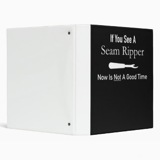 Funny Quilting Seamstress Gift Idea Quilting Binder