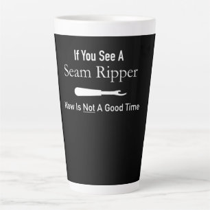 Funny Quilting Seamstress Gift Idea Quilting Latte Mug