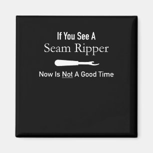 Funny Quilting Seamstress Gift Idea Quilting Magnet