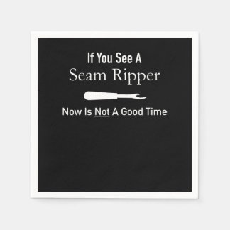 Funny Quilting Seamstress Gift Idea Quilting Napkin