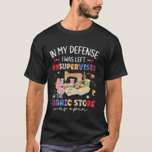 Funny Quilting Sewing Machine Sewer Tailor Patchwo T-Shirt