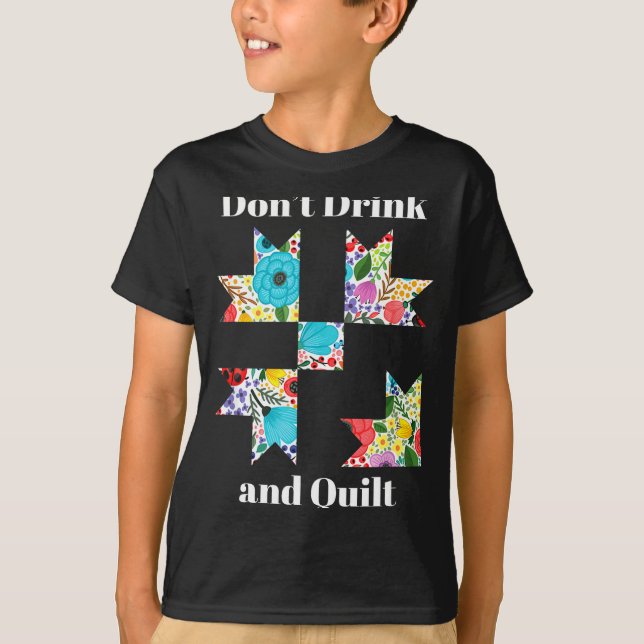 Funny Quilting Sewing Quilt Quilter Gift  T-Shirt (Front)