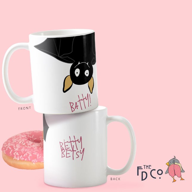 Funny Quirky and a Little Batty Without My...  Coffee Mug (Creator Uploaded)
