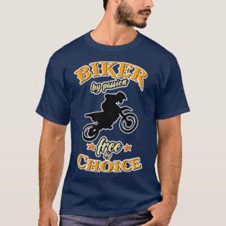 funny quote biker motocross trial T-Shirt