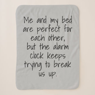 Funny quote blanket