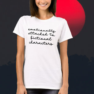 Funny Quote for Book Lovers Modern Script  T-Shirt