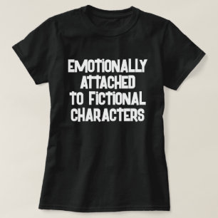 Funny Quote for Book Lovers Modern Script T-Shirt