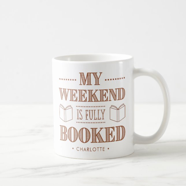Funny Quote For Book Lovers Personalized  Coffee Mug (Right)