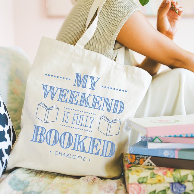 Funny Quote For Book Lovers Personalized Tote Bag (Creator Uploaded)