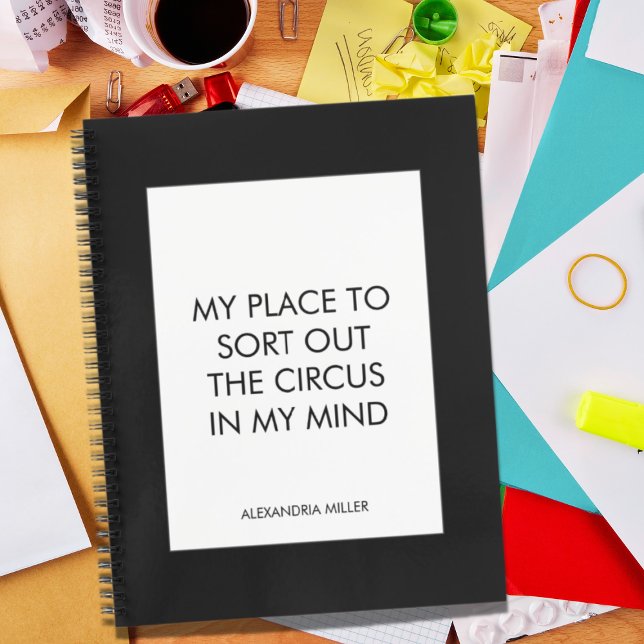 Funny Quote for Busy People To Do List Notebook (Creator Uploaded)