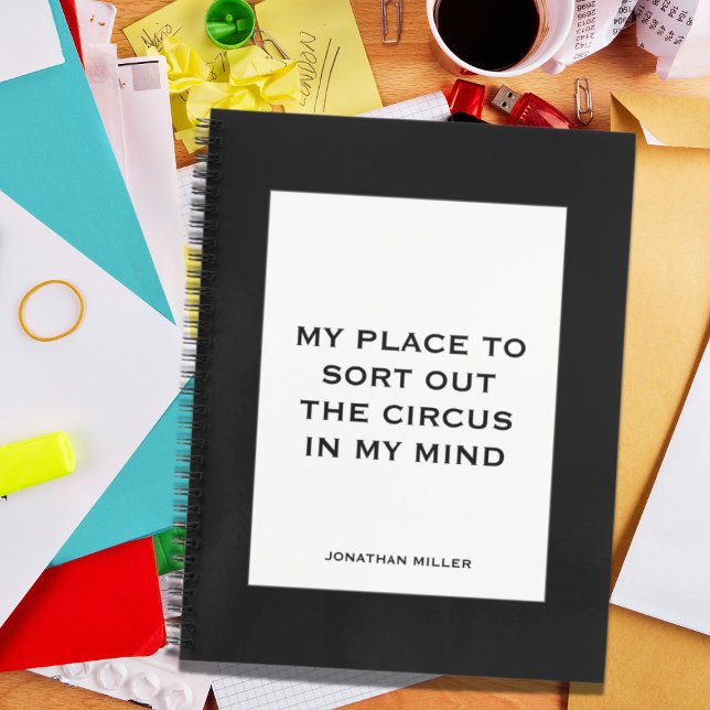 Funny Quote for Busy People To Do List Notebook (Creator Uploaded)