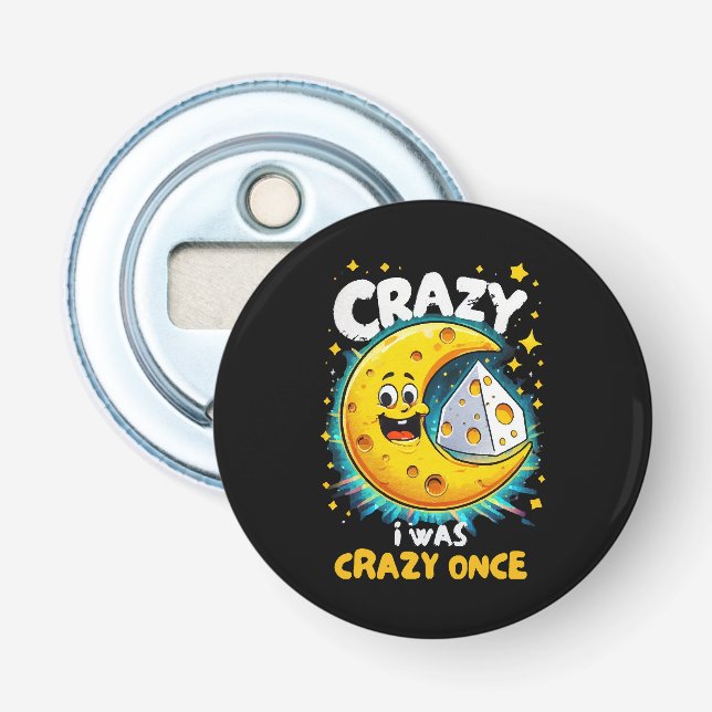 Funny quote for cheese lovers bottle opener (Front)