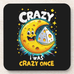Funny quote for cheese lovers coaster