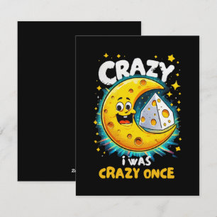Funny quote for cheese lovers holiday card