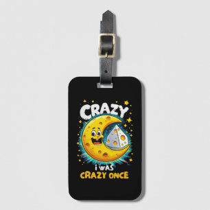 Funny quote for cheese lovers luggage tag