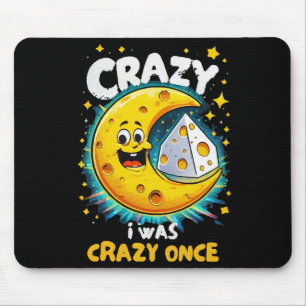 Funny quote for cheese lovers mouse pad