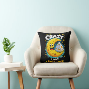 Funny quote for cheese lovers throw pillow
