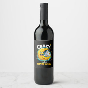 Funny quote for cheese lovers wine label