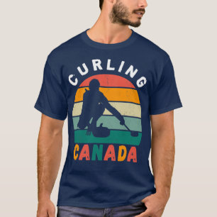 Funny quote for curling lover canada curling T-Shirt