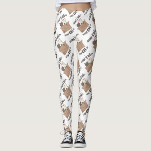 Funny quote Home is where your cat is Leggings