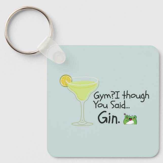Funny Quote Keychain (Front)