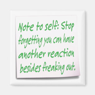 Funny Quote Magnet