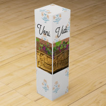 Funny quote Rome sculpture Wine Gift Box
