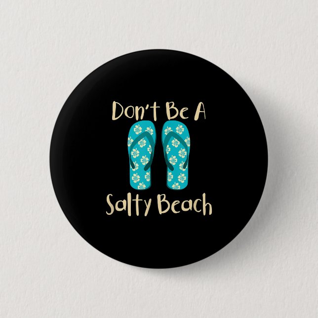 Funny Quote Summer Vacation Vacay Mode Beach Sanda 2 Inch Round Button (Front)