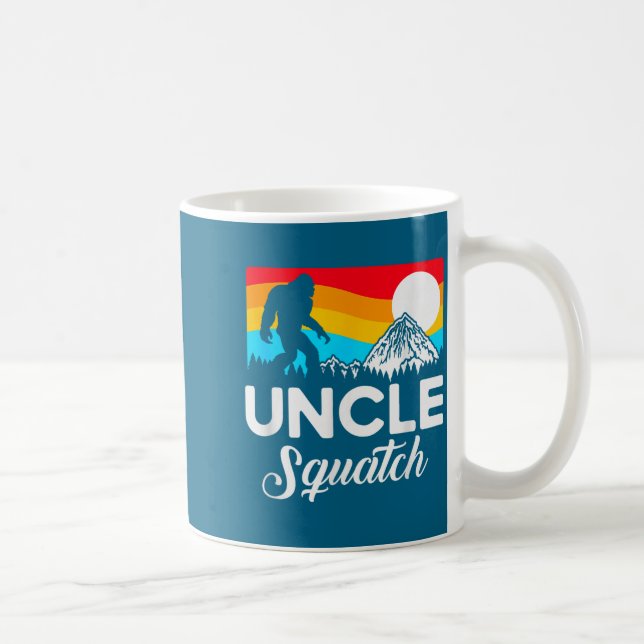 Funny Quote Uncle Bigfoot Squatch  Coffee Mug (Right)