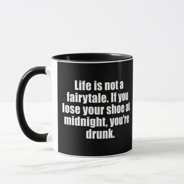 Funny quotes famous sarcastic sayings   mug (Left)