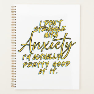 FUNNY QUOTES FOR ANXIETY PLANNER