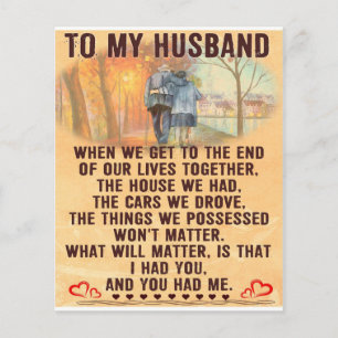 Funny Quotes Gift To Husband   Gift For Father   Flyer