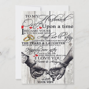 Funny Quotes To My Husband Gift For Husband Holiday Card