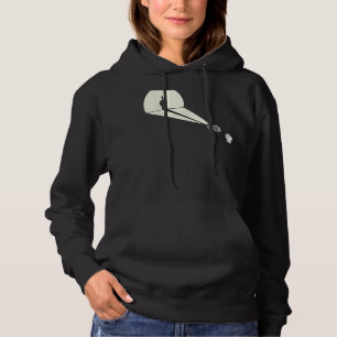 Funny Rabbit Silhouette Hand Shadow Puppetry - Fun Hoodie