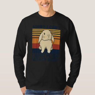 Funny Rabbit Sorry I Can't I Have Plans With My Bu T-Shirt