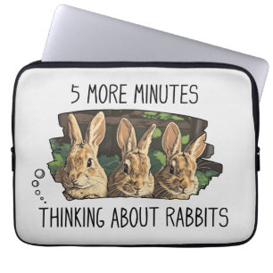 Funny Rabbits Laptop Sleeve