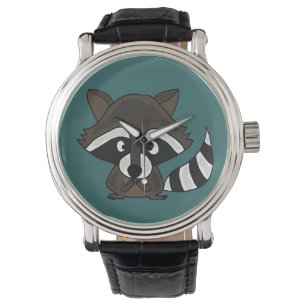 Funny Raccoon Art Watch