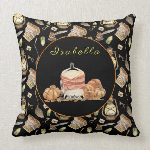 Funny Raccoon Customize Text, Colour 20"X20" Throw Pillow
