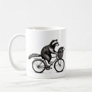 Funny Raccoon & Opossum Meme Shirt - Trendy Gift f Coffee Mug