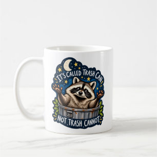 Funny Raccoon Quote   Trash Panda Sarcastic Humour Coffee Mug
