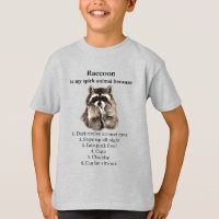 Funny Raccoon Spirit Animal Humour