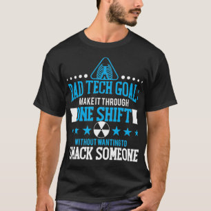 Funny Radiology Tech Goals Unique XRay Tech Gift T-Shirt