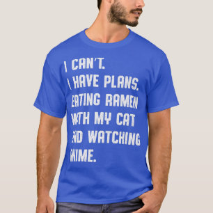 Funny ramen, anime and cats  T-Shirt