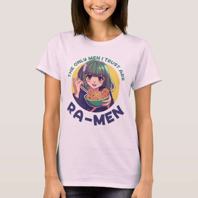 Funny Ramen Anime Classic T-shirts (Front)