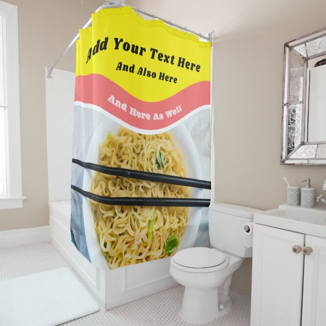 Funny Ramen Noodles Packet Custom Message (In Situ)