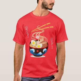 Funny Ramen Pajama Ramen Noodles Pjs Funny Anime 3 T-Shirt