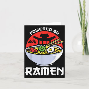 Funny Ramen Quote For Men Women Ramen Noodles Grap Card