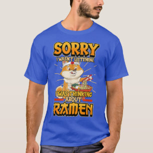 Funny Ramen, Ramen Lover, Thinking About Ramen 86 T-Shirt